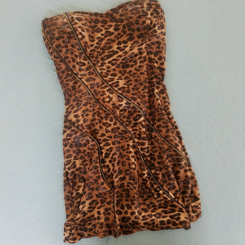Women's Leopard Mini Dress